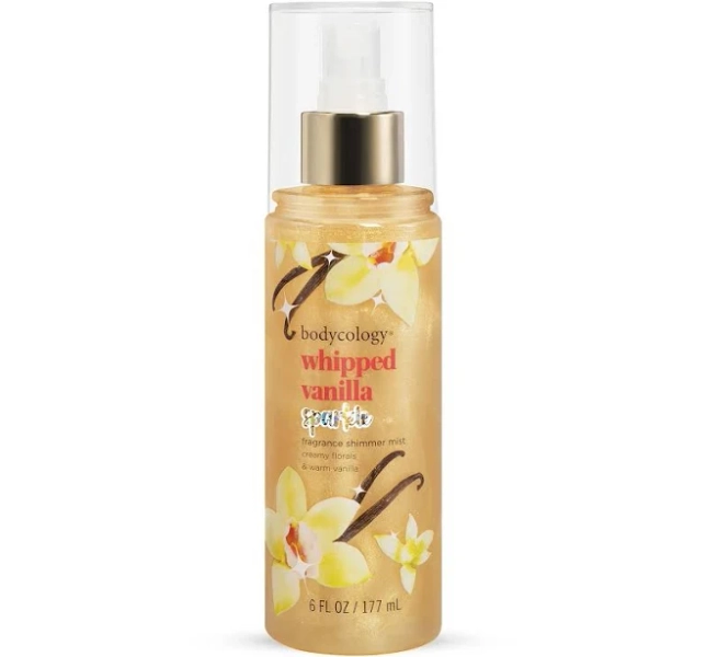 Bodycology Whipped Vanilla Sparkle Fragrance Shimmer Mist