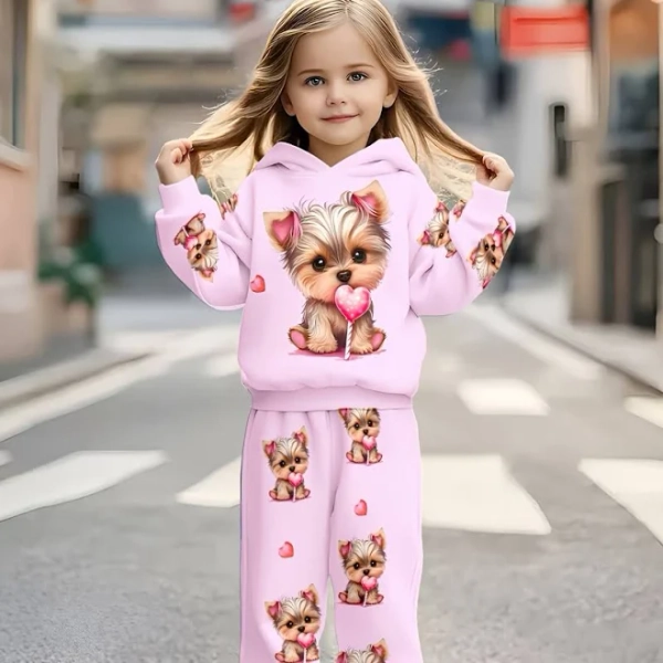 Girls' Hooded Sportswear