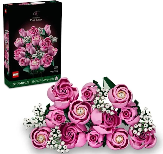 Lego Botanicals Bouquet of Pink Roses