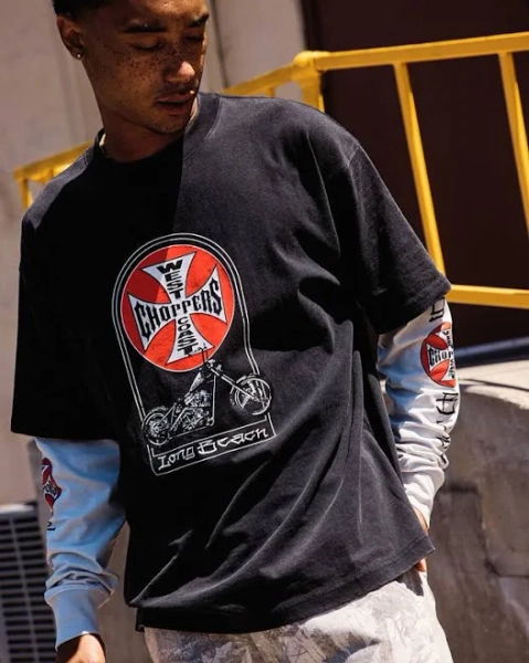 West Coast Choppers Chopper Men's Long Sleeve Tee