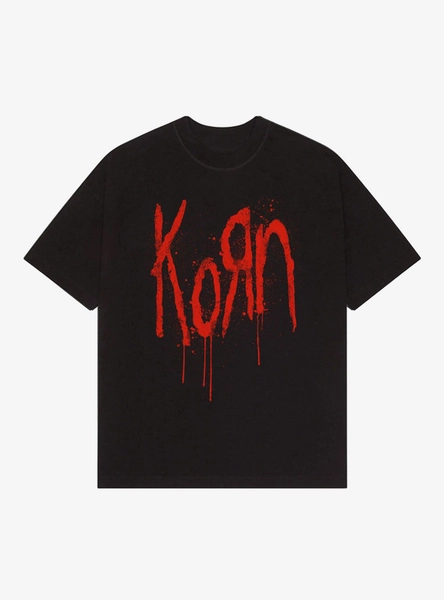 Korn Still A Freak Red Logo T-Shirt