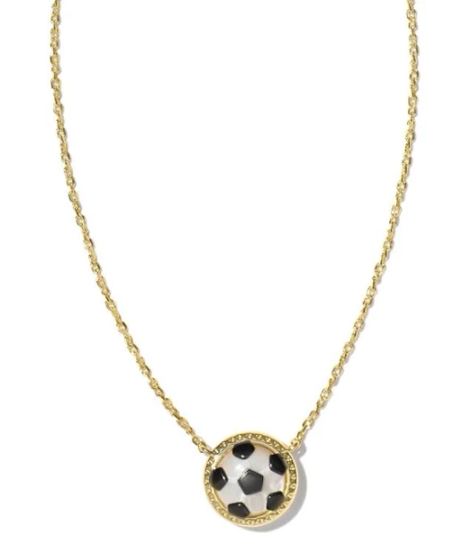 Kendra SCOTT Soccer Short Pendant Necklace