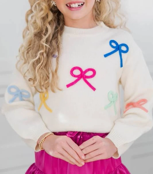 Alyson Bow Sweater