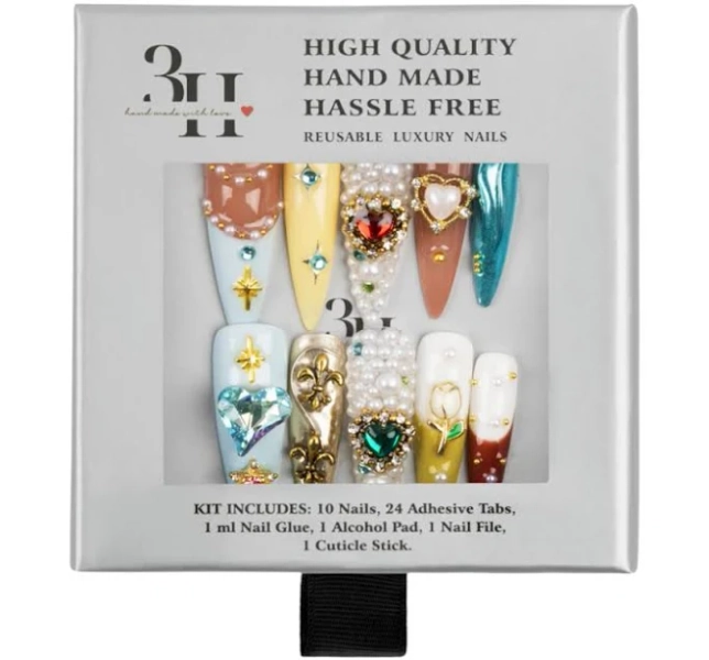 3H Nails Majestic Fantasy Handmade Press-On Nails