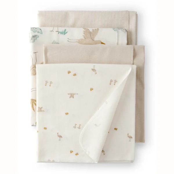 Manta Pack 4 Unidades Unisex Bebé Carter's