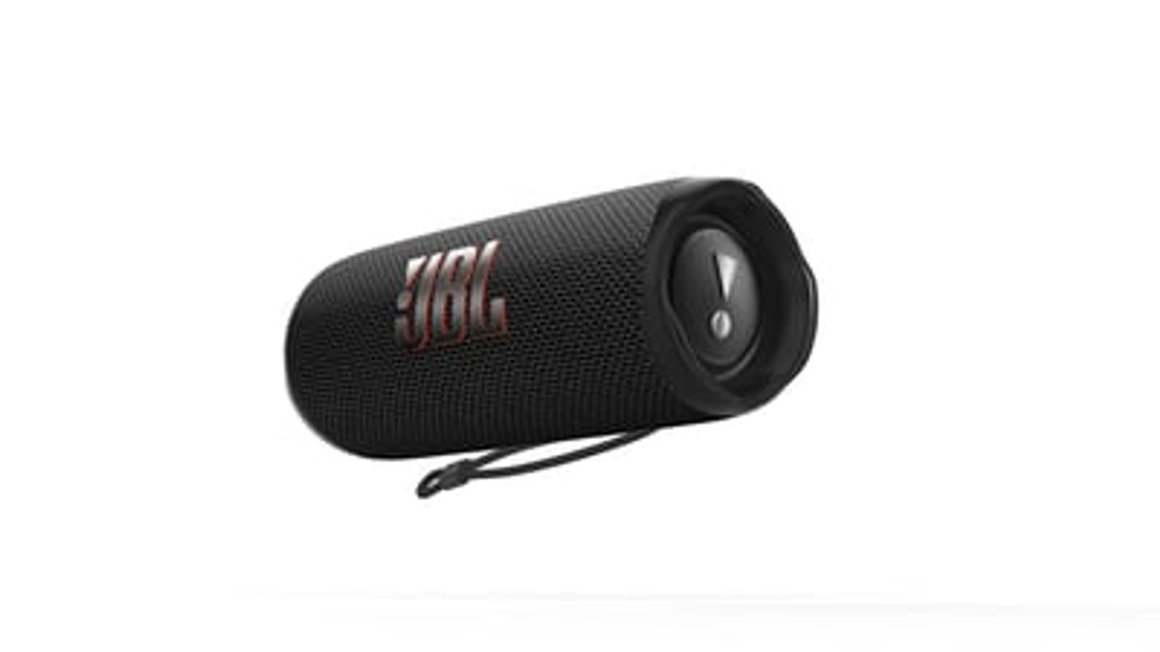 JBL Flip 6 - Portable Bluetooth Speaker, powerful sound and deep bass, IPX7 waterproof, 12 hours of playtime, JBL PartyBoost for multiple speaker pairing for home, outdoor and travel (Black) Black Flip 6