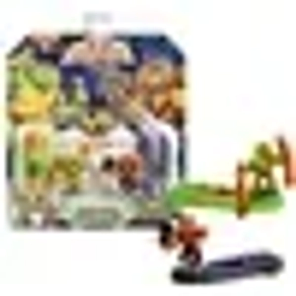Akedo Teenage Mutant Ninja Turtles Mini Battling Warriors Michelangelo vs Bebop Pack, Ages 6+