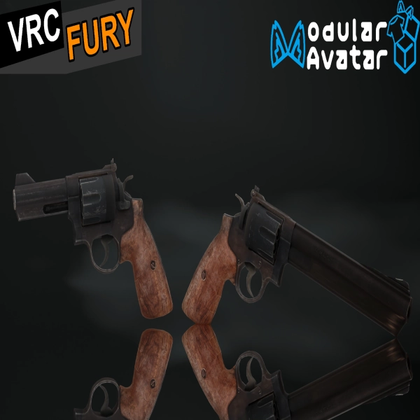 (VRChat) S&W 329PD by Burst on Jinxxy