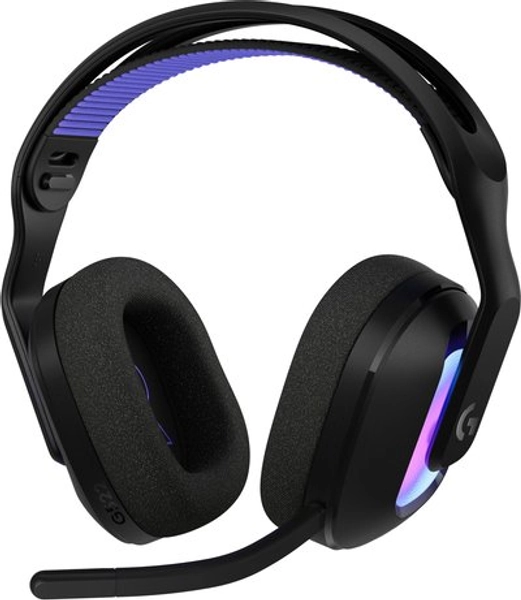 Logitech - G522 LIGHTSPEED Wireless Bluetooth Over-the-Ear Gaming Headset for Windows - Black