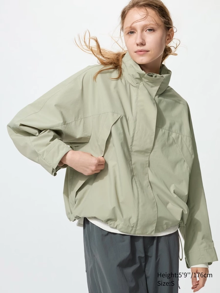 Womens Windproof Stand Blouson | UNIQLO AU