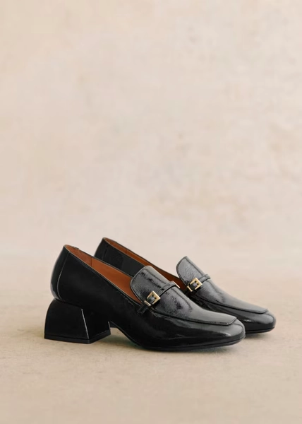 Victoire Loafers - Patent Black