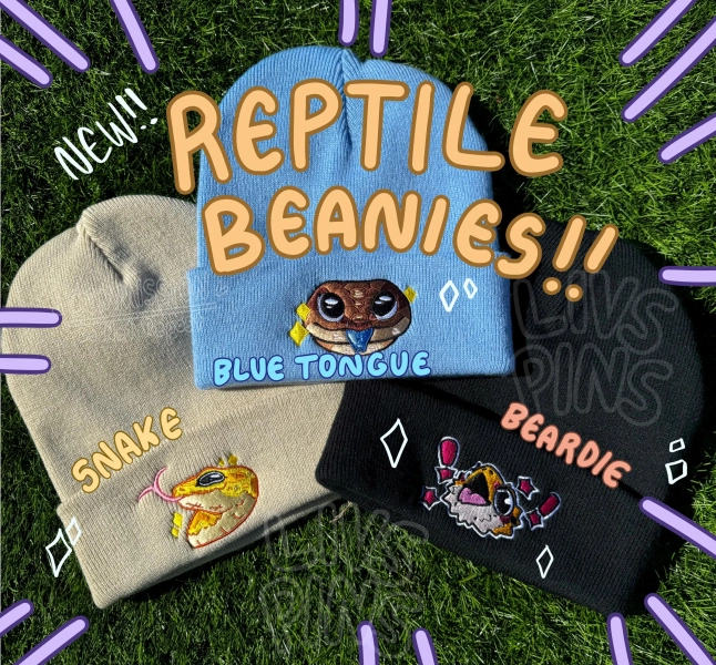 Reptile Beanies