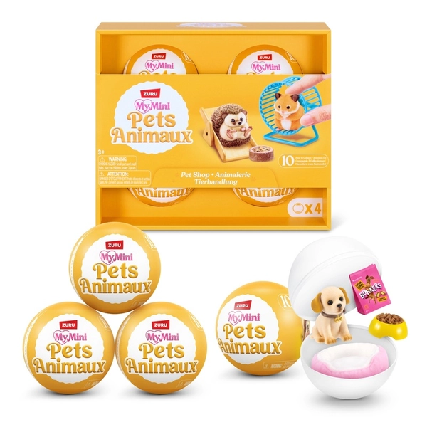 My Mini Pet Series 1 Assortment by ZURU 4 Pack | Smyths Toys UK