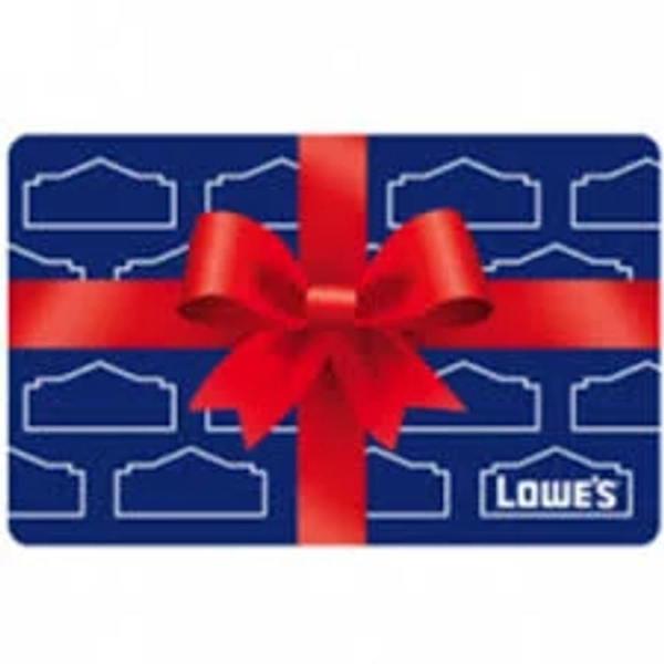 LOWE'S gift card