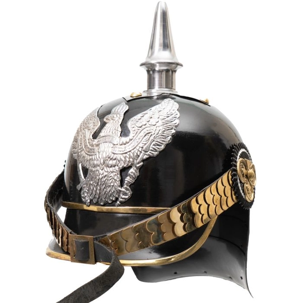 Pickelhaube Kürassier Schwarz