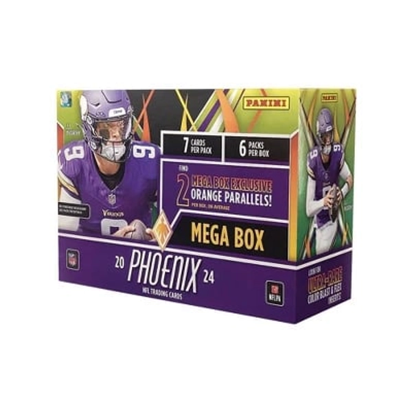 2024 Panini NFL Phoenix Football Trading Card Mega Box