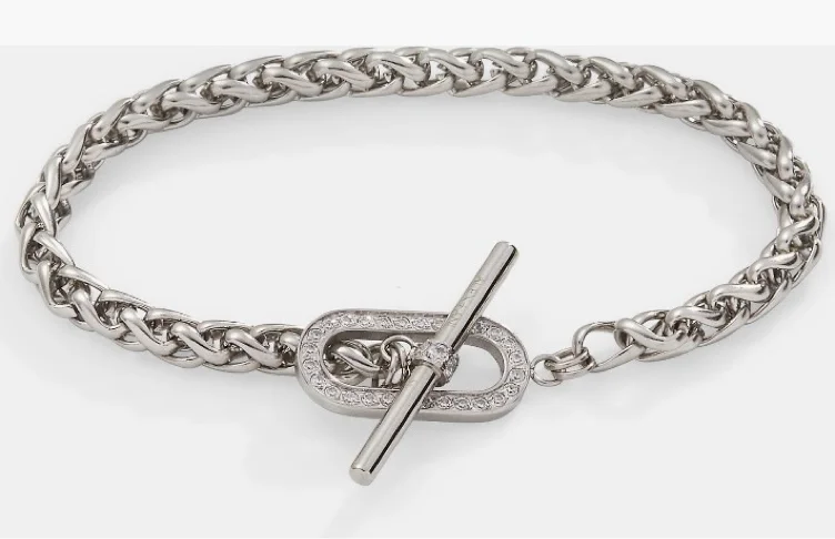 Alex and Ani Pave Toggle Chain Bracelet - Gold