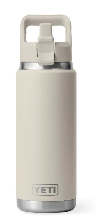 Rambler Vacuum Water Bottle with Straw Cap - 26 fl. oz. - Cape Taupe