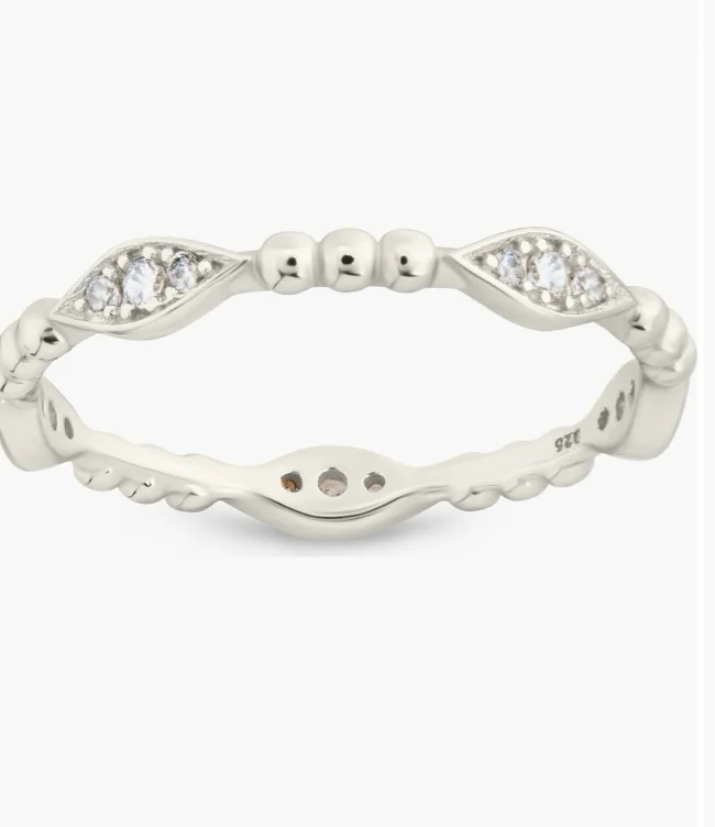 Sterling Forever Lydia Cubic Zirconia Bubble Ring in Gold at Nordstrom, Size 6