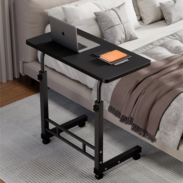 Mobile Lifting Tables, Computer Tables, Height Adjustable, Bedside Computer Tables with Wheels, Sofa Side Tables, 8 Colors Available, Suitable for Bedroom, Dormitory Laptop Stand, Lazy Desk, Coffee Table, Gift