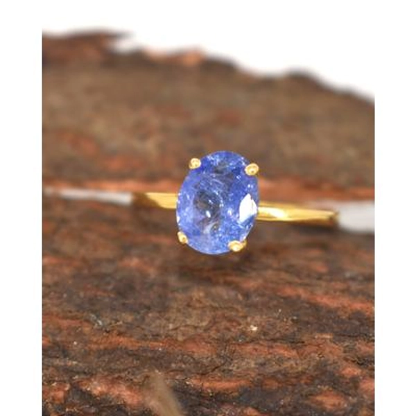 14k Yellow Gold Ring, Natural Tanzanite Ring, Beautiful Ring, Engagement Ring, Tanzanite Stone Ring, Stackable Gold Ring, Minimalist Ring