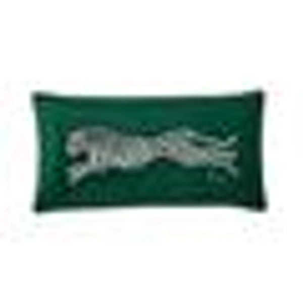 Juicy Couture Velvet Cheetah Decorative Pillow, 14" x 24 - Jade