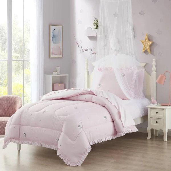 Sweet Home Collection Kids Unicorn Bedding Set