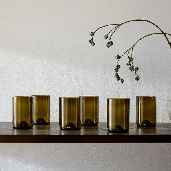 Vintage Drinking Glass (Set of 6)