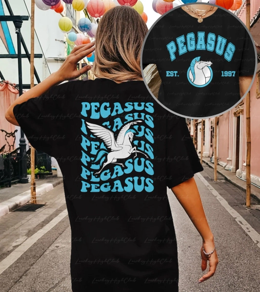 Disney Pegasus Horse 2 Sided Shirt, Hercules Pegasus Disney Shirt, Greek Myth Horse Shirt, Pegasus Horse, Animal Kingdom, Horse Lover,mya183 - Etsy