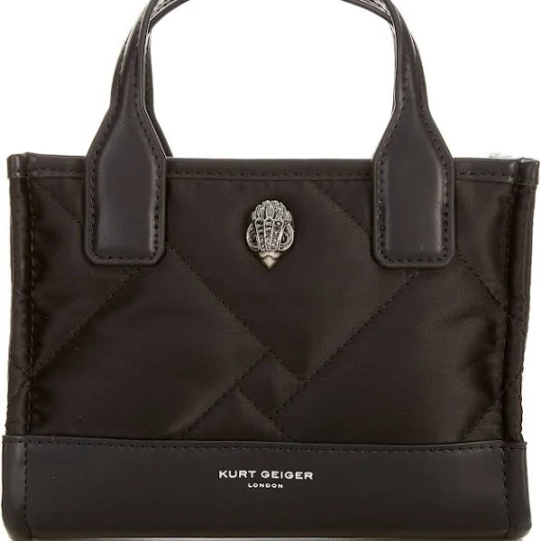 Kurt Geiger London Women's Micro Square Quilted Nylon Tote Bag