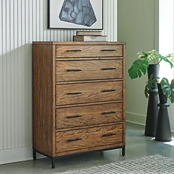 Steenlage 5 Drawer Chest of Drawers