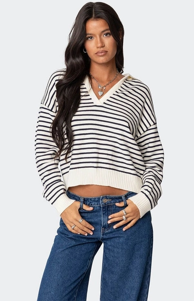 Copenhagen Oversized Striped Sweater