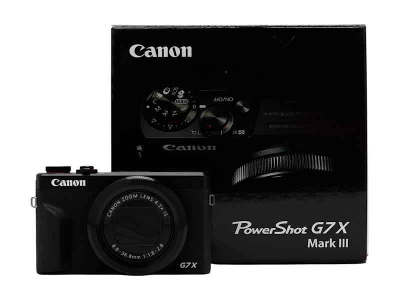 Canon PowerShot G7 X Mark III 3637C001 Black (US Plug)