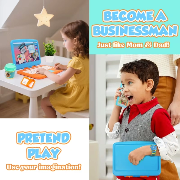 10 pcs pretend play home office toys pretend   3 - Temu