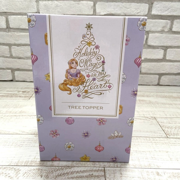 Disney Store Japan Rapunzel Tangled Magic Flower Tree Topper Christmas Ornament