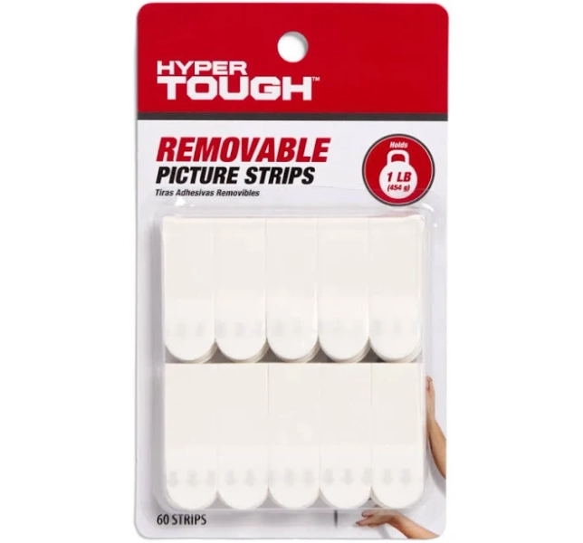 Hyper Tough Removable Adhesive Strips