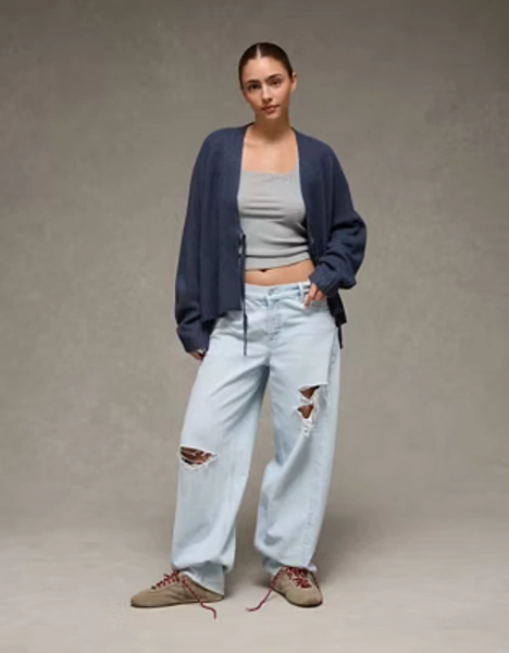 AE Whoa So Soft Tie-Front Cardigan