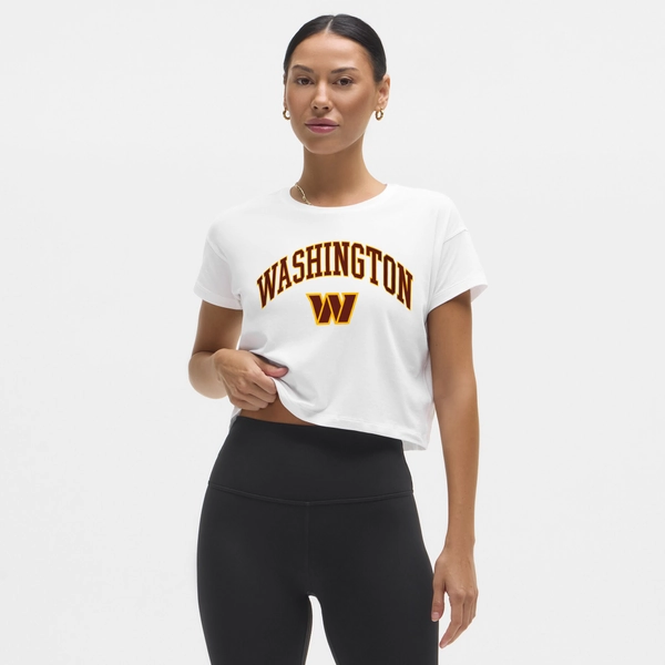 Women's Washington Commanders lululemon White Cates T-Shirt