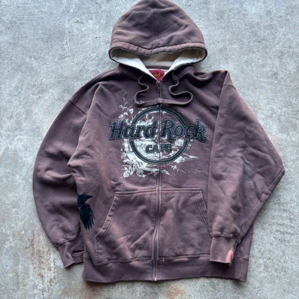 Rare y2k 2000’s Hard Rock Cafe Jesse Pinkman zip up