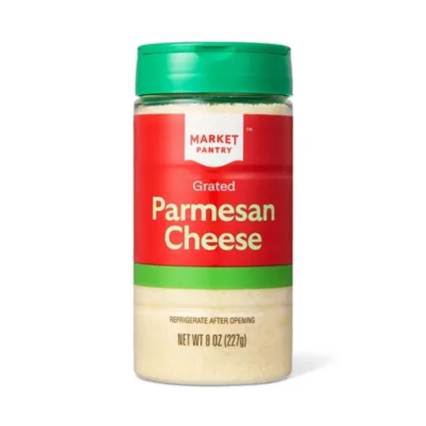 Grated Parmesan Cheese - 8oz - Market Pantry™