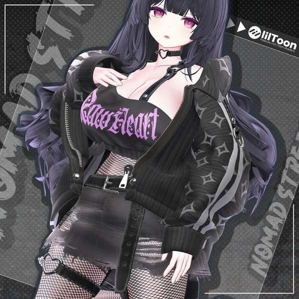 【17対応】 Nomad Street （ノマドストリート） 【VRChat想定】