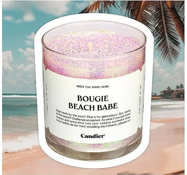 BougieBeachBabe Candier Resort Candle
