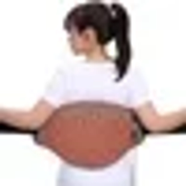 Naipo Electric Heating Pad Wrap 21 x 13" for Back Pain Shoulder & Abdomen Relaxing Pain Relief with Auto Shut Off and 6 Heat Settings Wrap Belt Flexible Portable Straps, Grey For Gift