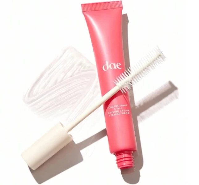 DAE Cactus Fruit 3-In-1 Styling Cream & Taming Wand - Tame Flyaways, Smooth Frizz, Style Edges (0.6 Oz.),