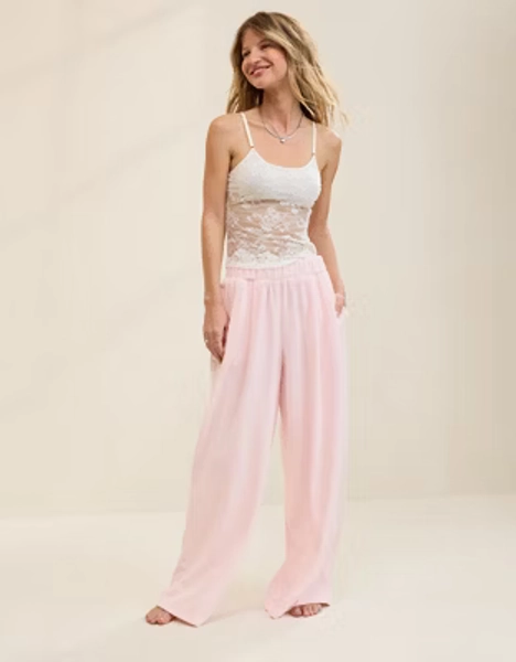 Aerie Velour Trouser