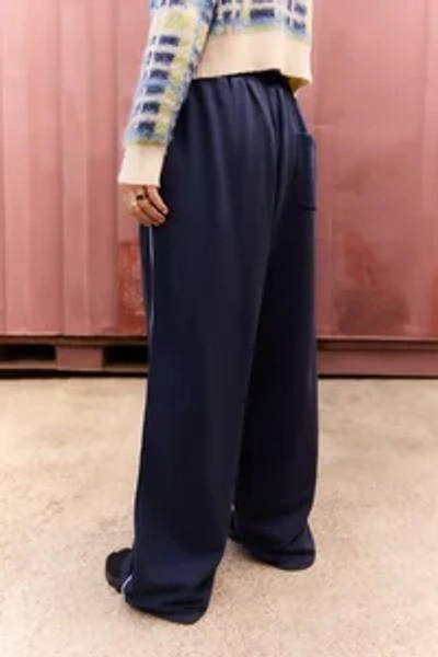 HARRI WIDE LEG JOGGER UNISEX - Trainingsbroek - navy