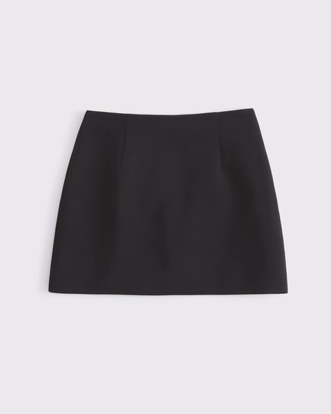 The A&F Scarlett Suiting Mini Skort Size XXS