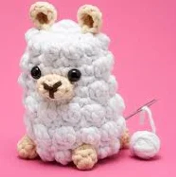 Gertrude the Llama Crochet Kit