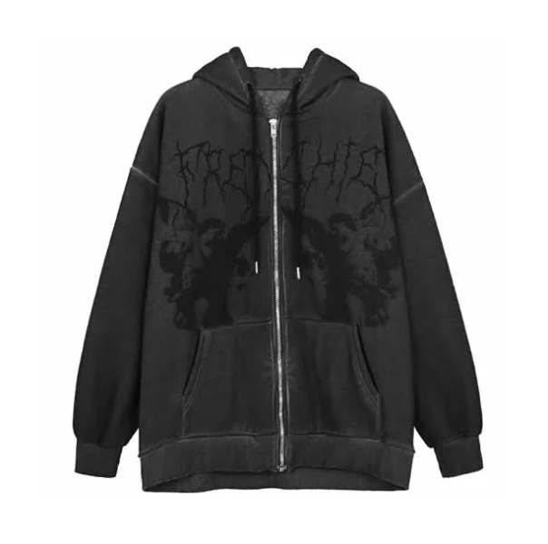 Grunge Guardian Hoodie