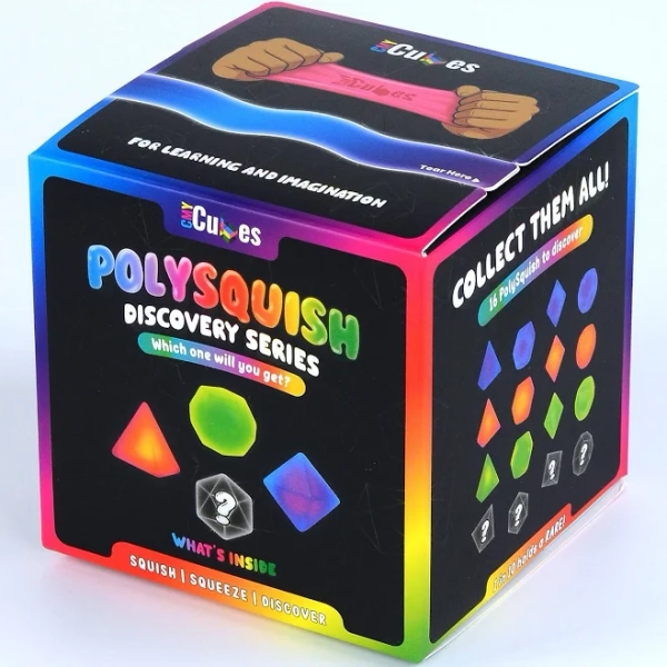 CMY Cubes The PolySquish Discovery Series Blind Box